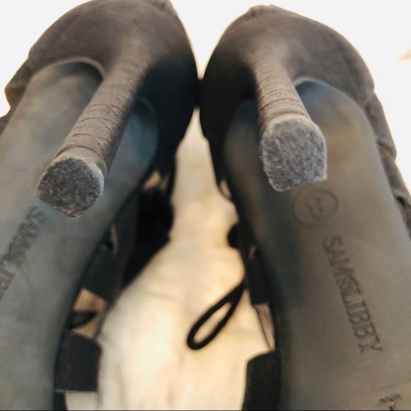Sam & Libby Black Stiletto Heel - Picture 12 of 13